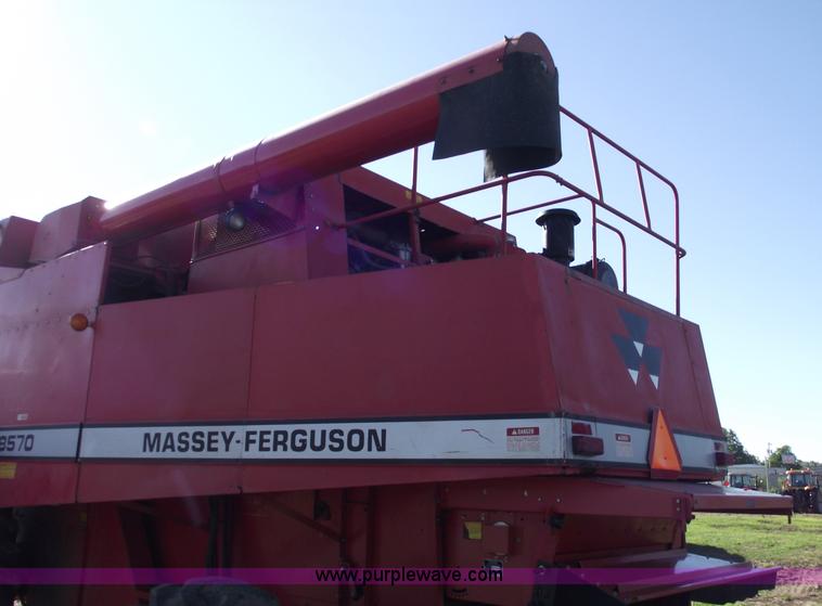 image for item A4230 1990 Massey-Ferguson 8570 RWA combine