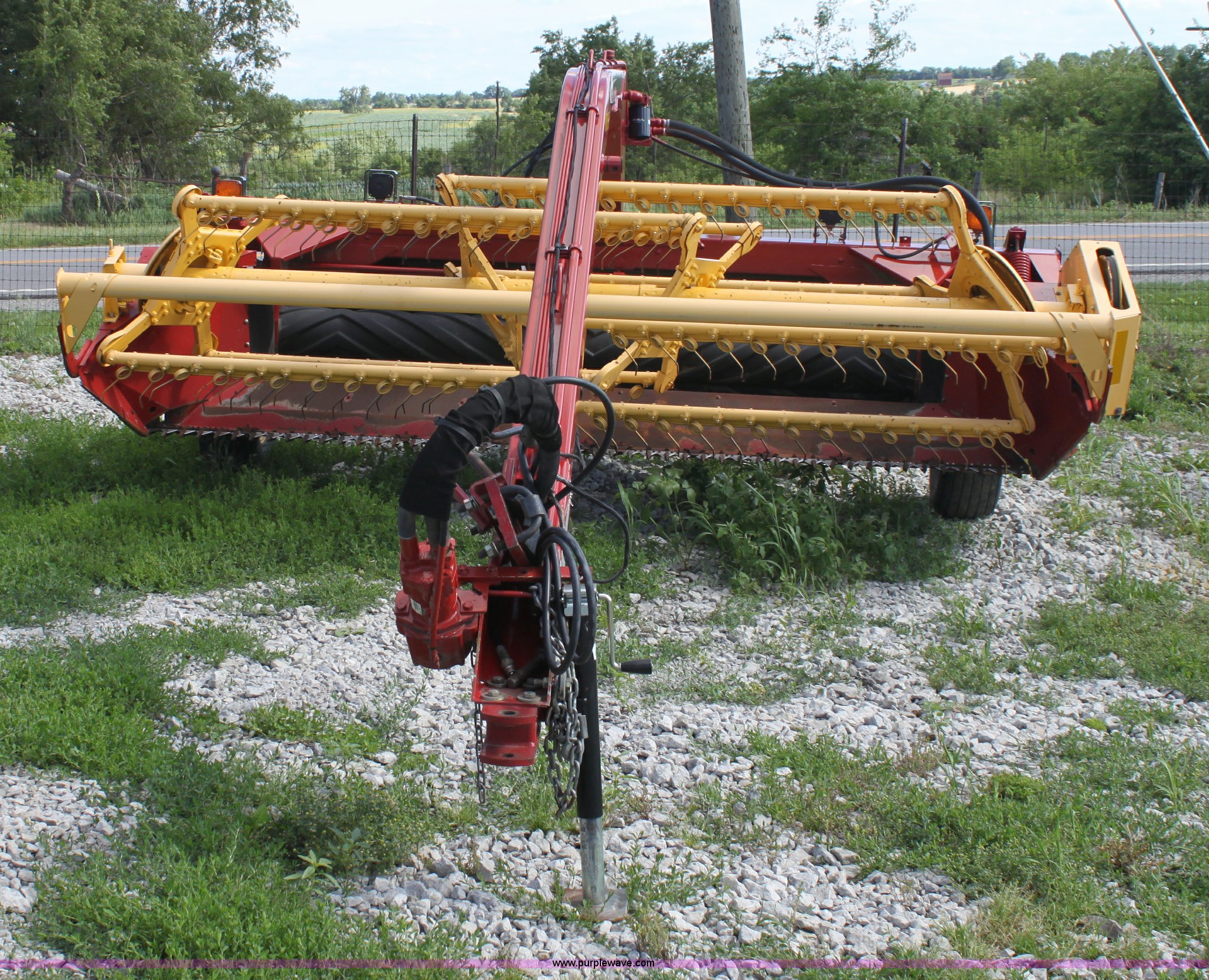 ... Holland 499 Haybine 12' swather Full size in new window ...