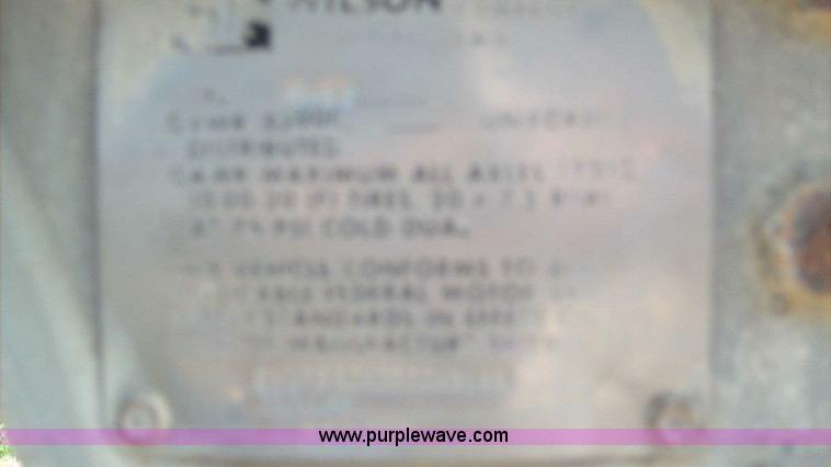 image for item A1011 1983 Wilson 42' aluminum grain trailer