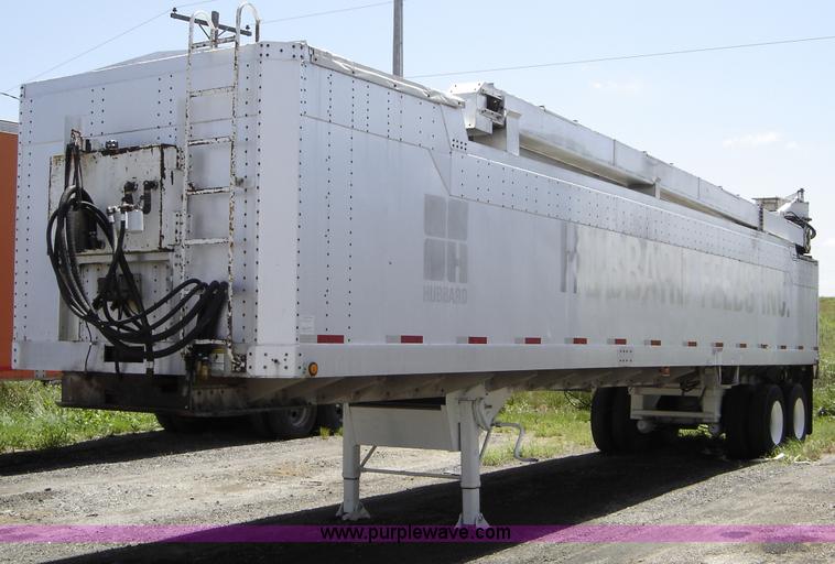 image for item A1042 1998 Pamco 42' aluminum feed trailer