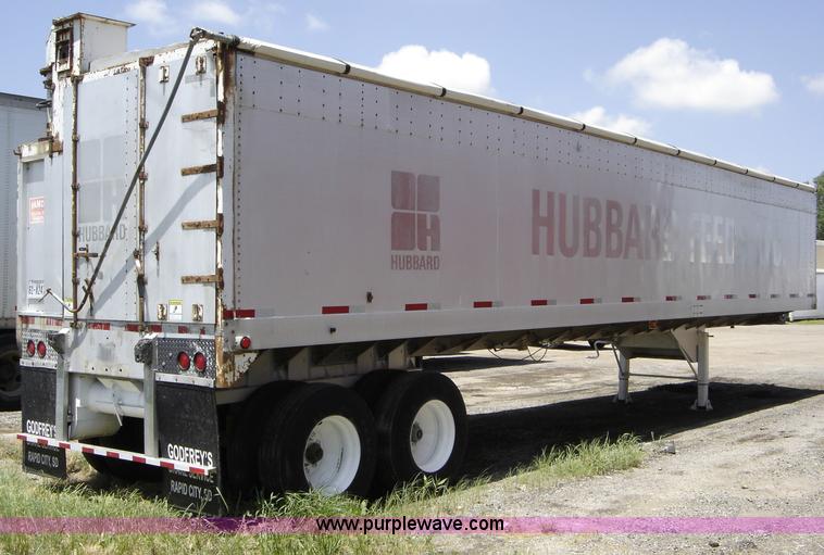 image for item A1042 1998 Pamco 42' aluminum feed trailer