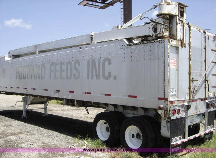 image for item A1042 1998 Pamco 42' aluminum feed trailer