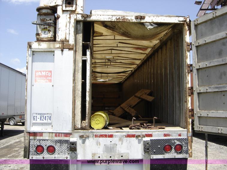 image for item A1042 1998 Pamco 42' aluminum feed trailer