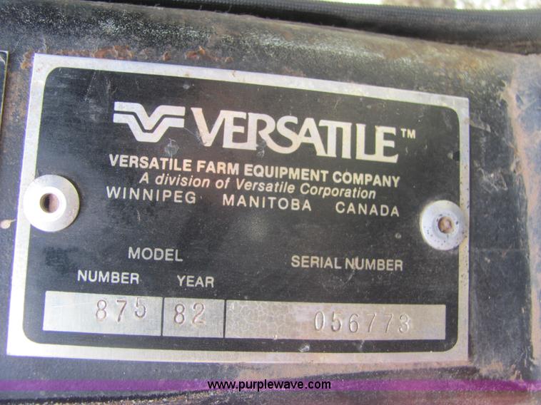 image for item A3677 1982 Versatile 875 tractor