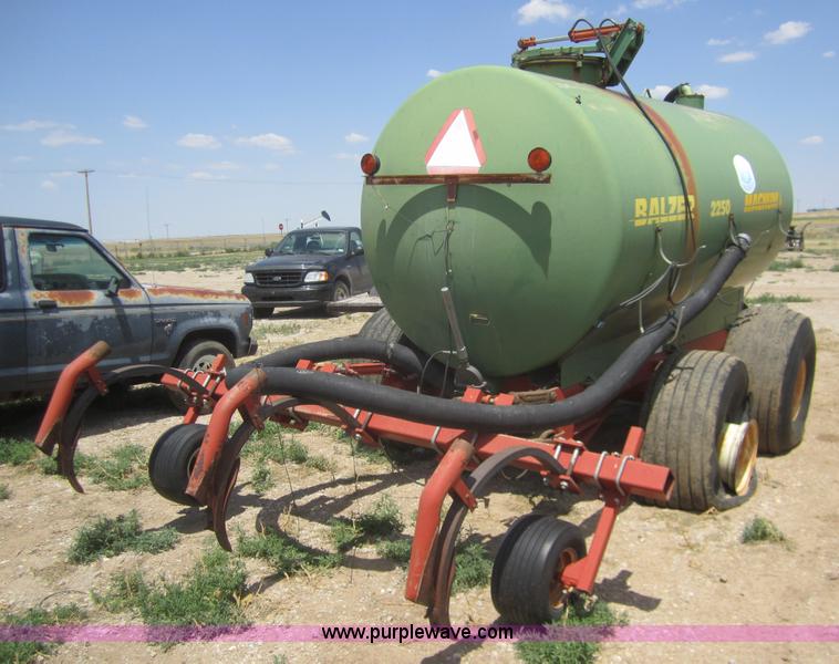 image for item A3859 Balzer MV2250 Magnum vacuum tank