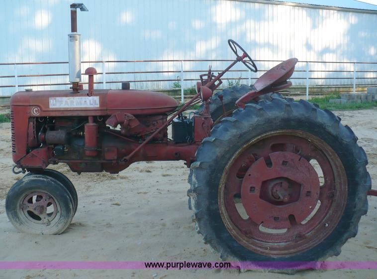 image for item A9597 1950 Farmall C tractor