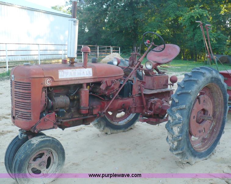 image for item A9597 1950 Farmall C tractor