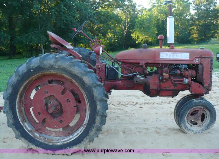 image for item A9597 1950 Farmall C tractor