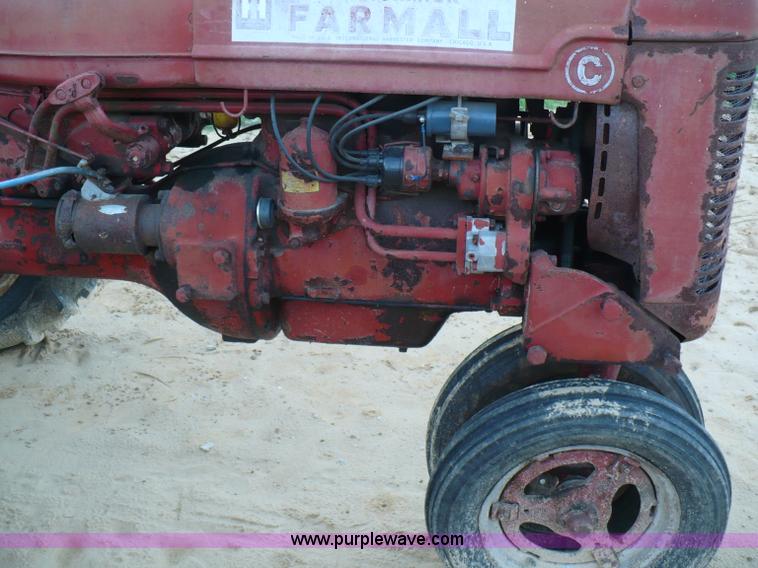 image for item A9597 1950 Farmall C tractor