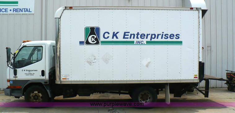 image for item 5908 1997 Mitsubishi Fuso FE box truck