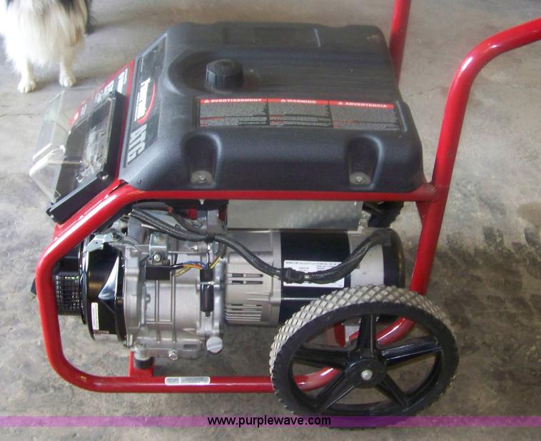 image for item A1045 Yamaha ATG Powermate 5,700 watt generator