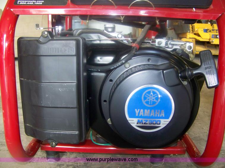 image for item A1045 Yamaha ATG Powermate 5,700 watt generator
