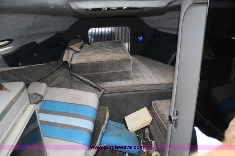 image for item A2097 1989 VIP Vincente 23' boat with trailer