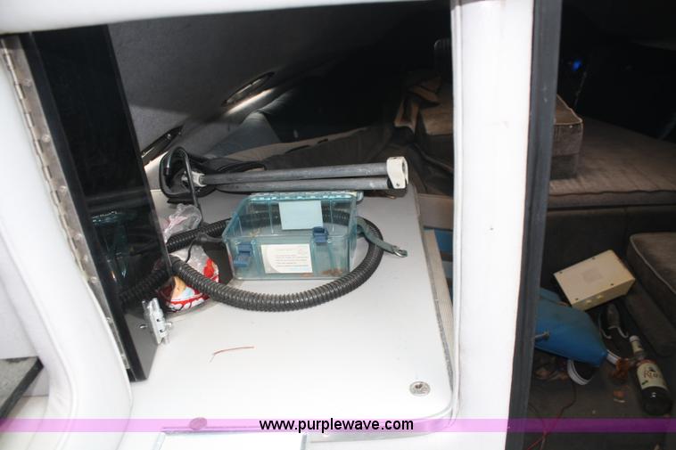 image for item A2097 1989 VIP Vincente 23' boat with trailer