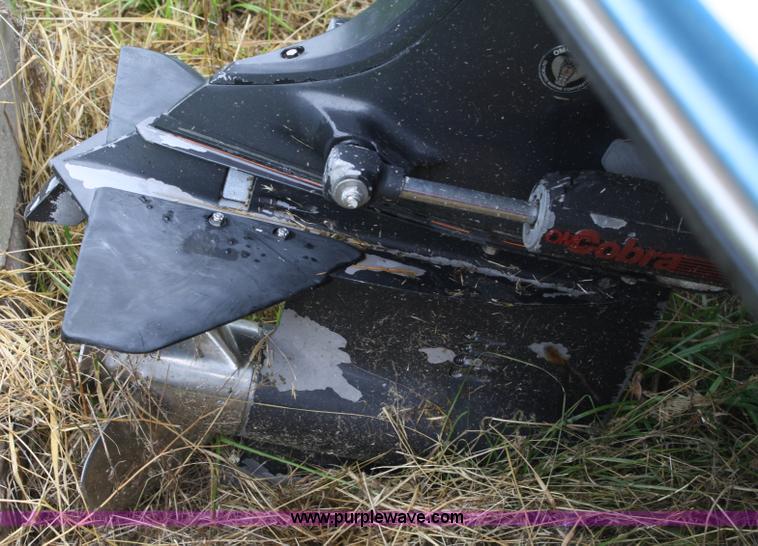 image for item A2097 1989 VIP Vincente 23' boat with trailer