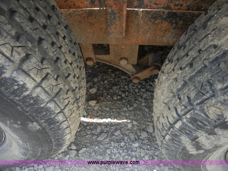 image for item A3017 1979 JFW 11' tandem axle trailer