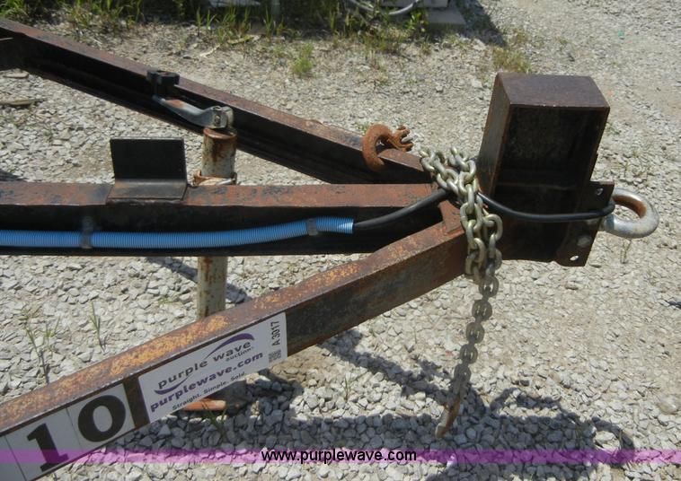 image for item A3017 1979 JFW 11' tandem axle trailer