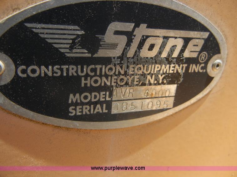 image for item A3018 Stone AVR4000 asphalt roller