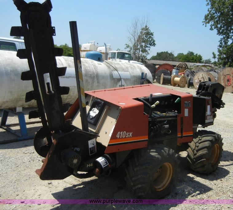 image for item A3024 Ditch Witch 410SXD 4' trencher