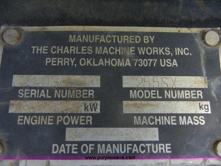 image for item A3031 Ditch Witch 255SX vibratory plow