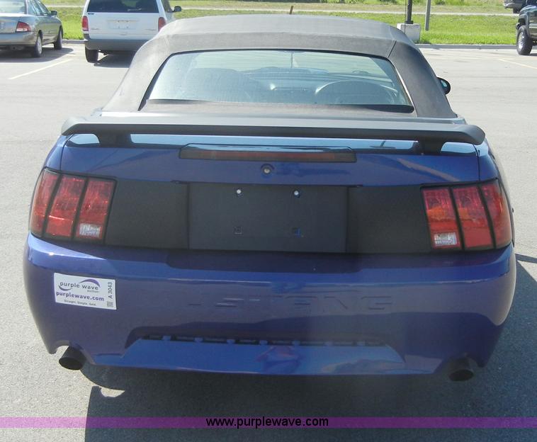 image for item A3043 2003 Ford Mustang GT convertible