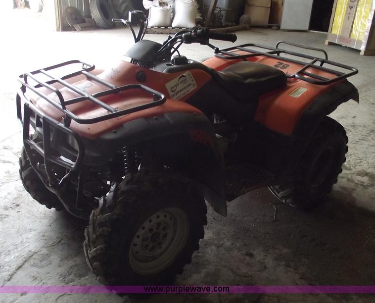 image for item A4192 2003 Honda TRX350 Rancher four wheeler