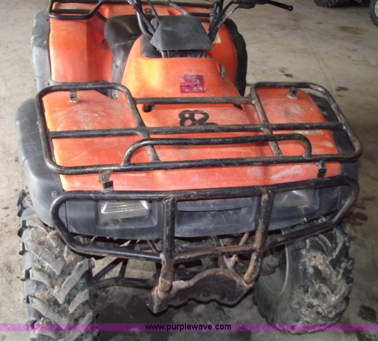 image for item A4192 2003 Honda TRX350 Rancher four wheeler