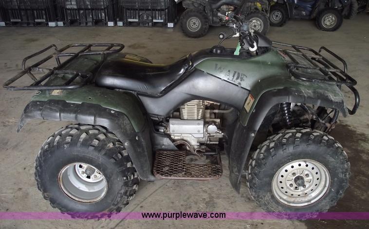 image for item A4195 2002 Honda TRX350 Rancher four wheeler