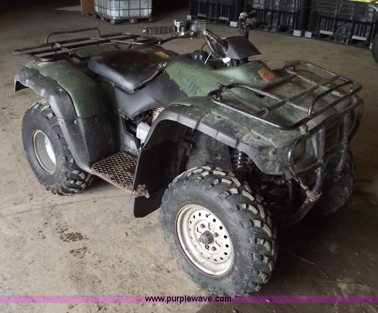 image for item A4195 2002 Honda TRX350 Rancher four wheeler