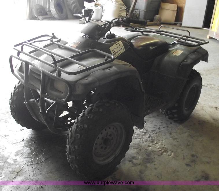 image for item A4195 2002 Honda TRX350 Rancher four wheeler