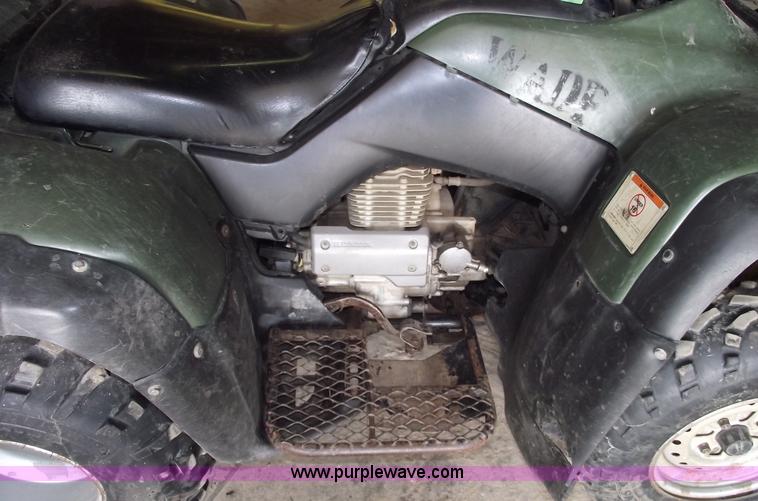 image for item A4195 2002 Honda TRX350 Rancher four wheeler