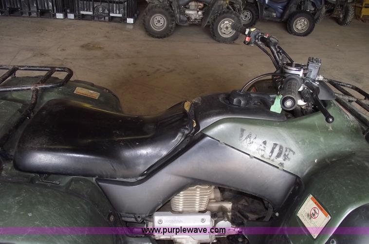 image for item A4195 2002 Honda TRX350 Rancher four wheeler