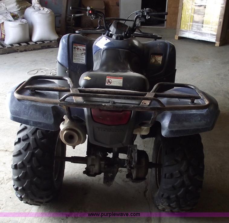image for item A4197 2007 Honda TRX420 Rancher four wheeler