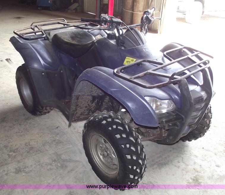 image for item A4197 2007 Honda TRX420 Rancher four wheeler