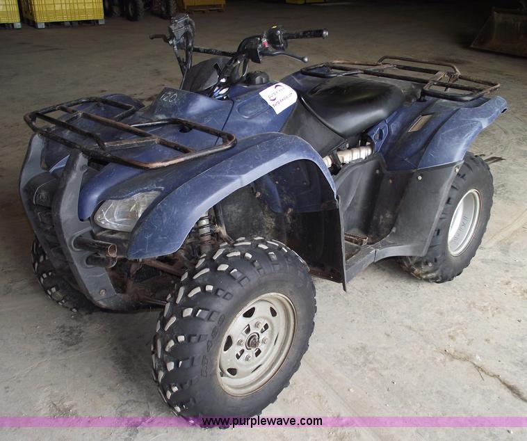 image for item A4197 2007 Honda TRX420 Rancher four wheeler