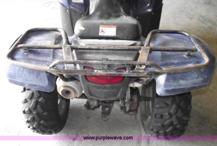 image for item A4197 2007 Honda TRX420 Rancher four wheeler