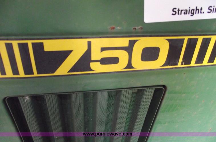 image for item A4198 John Deere 750 tractor with belly mower