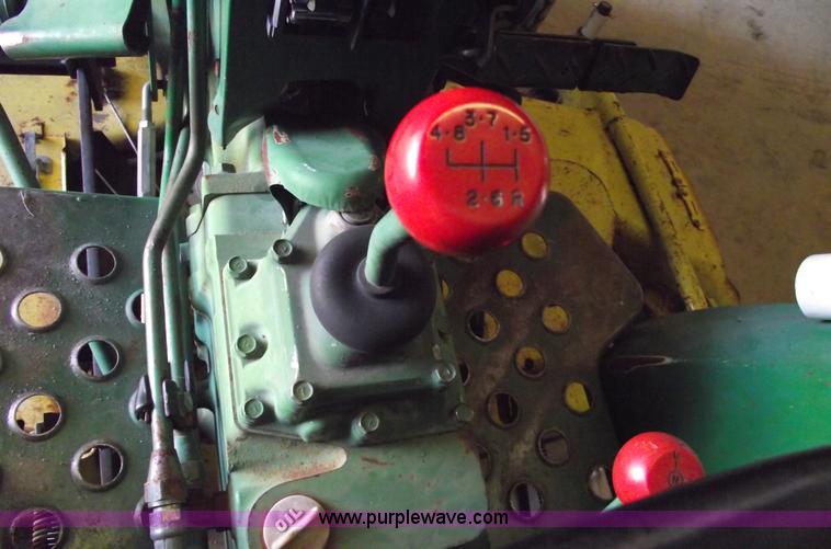 image for item A4198 John Deere 750 tractor with belly mower