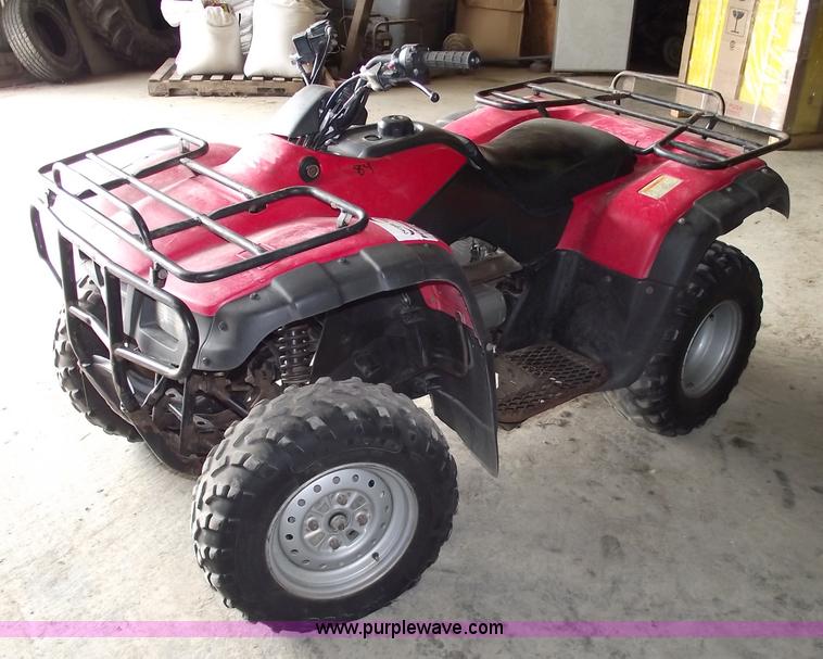 image for item A4203 2003 Honda TRX350 Rancher four wheeler