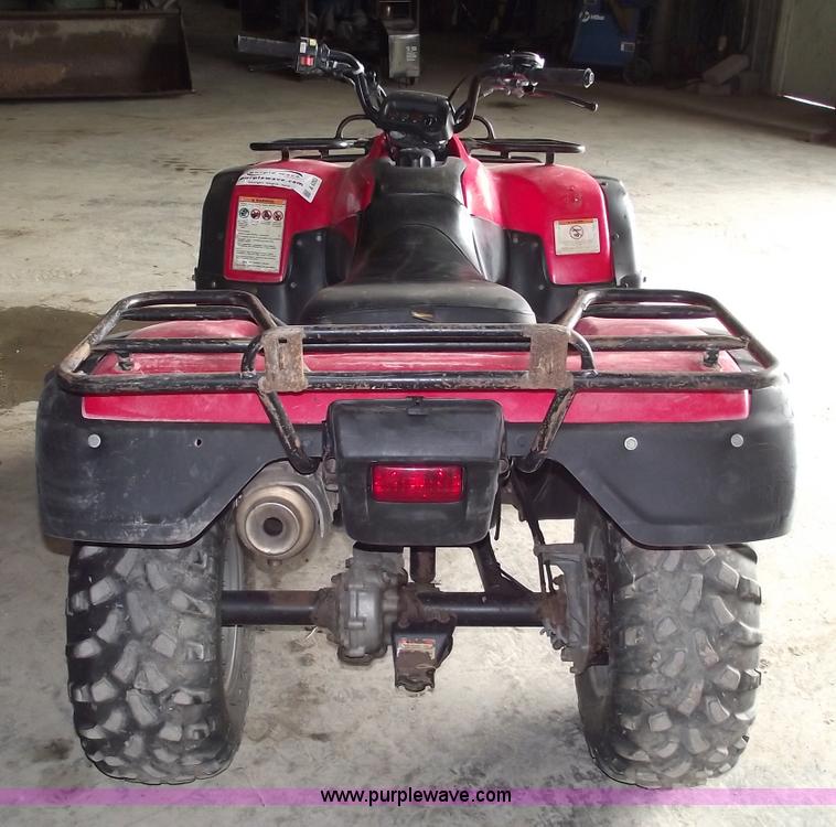 image for item A4203 2003 Honda TRX350 Rancher four wheeler