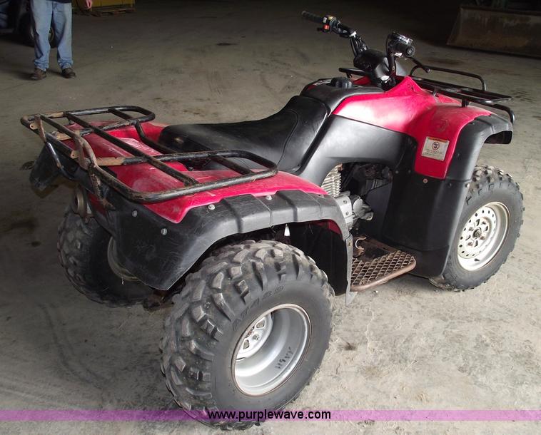 image for item A4203 2003 Honda TRX350 Rancher four wheeler