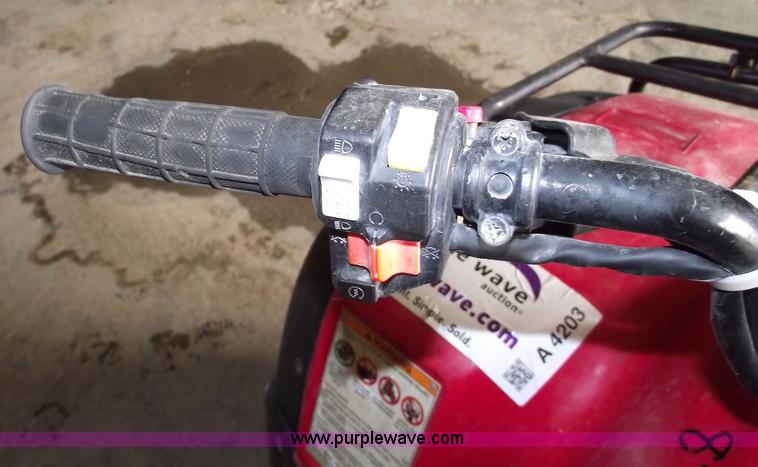 image for item A4203 2003 Honda TRX350 Rancher four wheeler