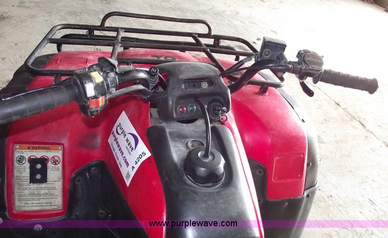 image for item A4205 2003 Honda TRX350 Rancher four wheeler