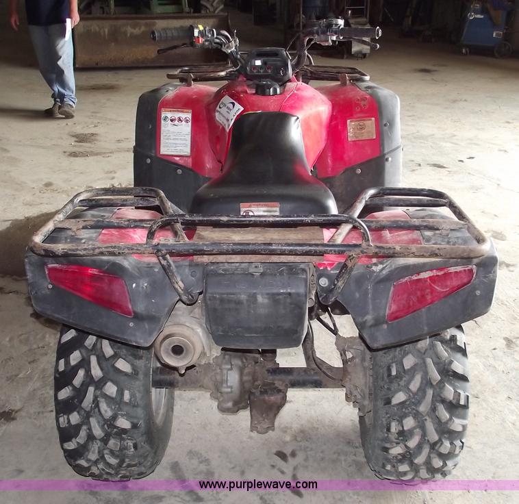 image for item A4206 2005 Honda TRX350 Rancher four wheeler