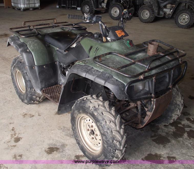 image for item A4208 2002 Honda TRX350 Rancher four wheeler