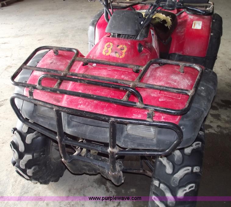 image for item A4209 2003 Honda TRX350 Rancher four wheeler