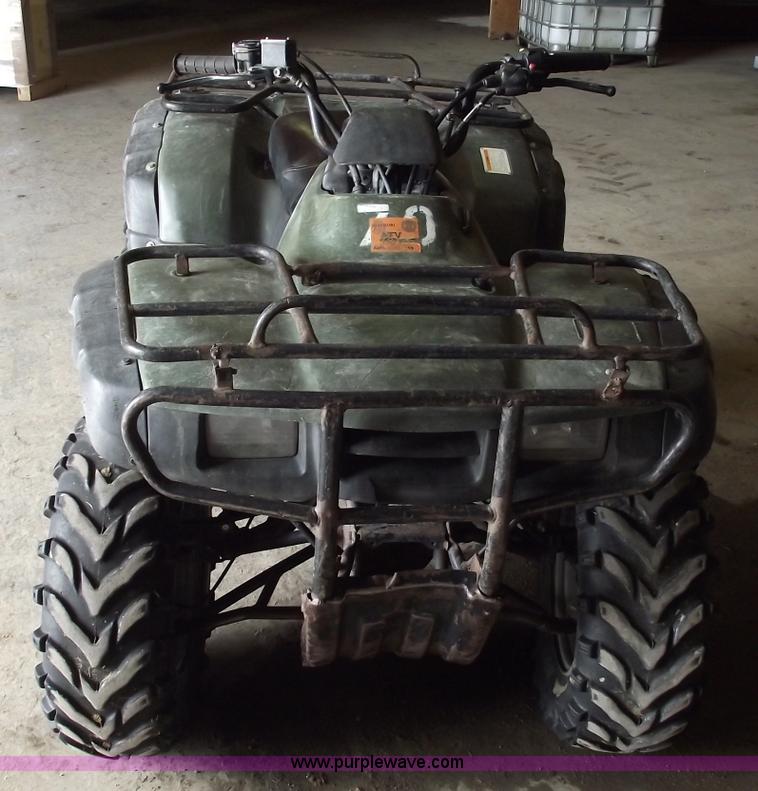 image for item A4210 2002 Honda TRX350 Rancher four wheeler