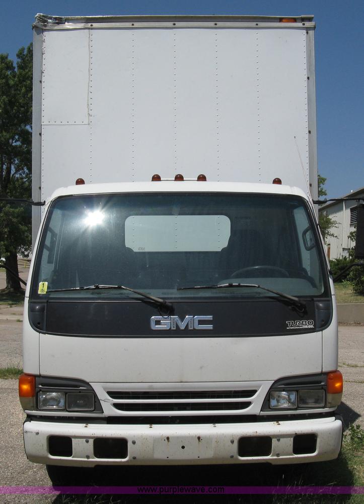 image for item A4273 1997 GMC W4 box truck