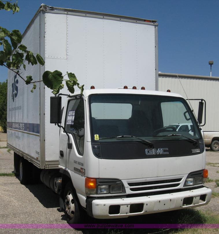 image for item A4273 1997 GMC W4 box truck