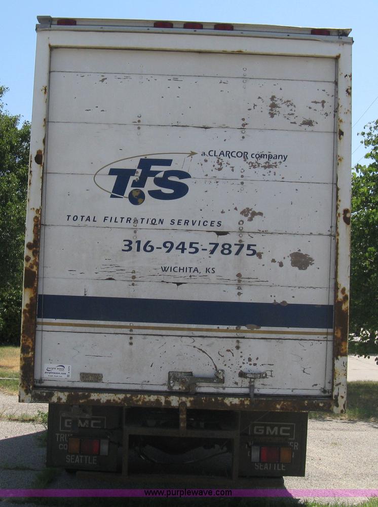 image for item A4273 1997 GMC W4 box truck